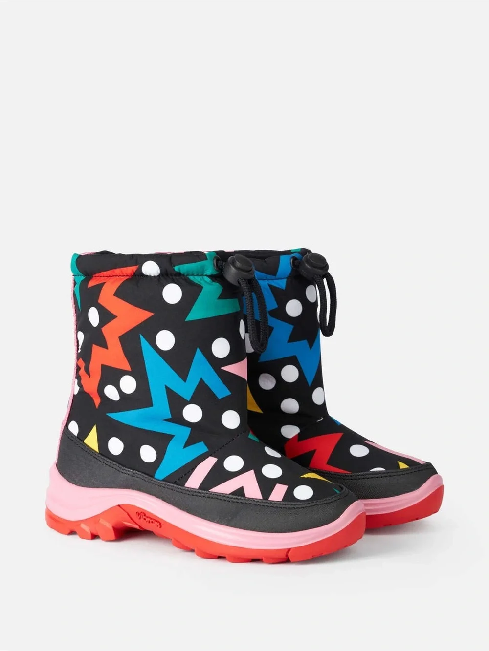Stella McCartney Kids Starburst Print Padded Wellies EU 36 – Multicolor Vibram